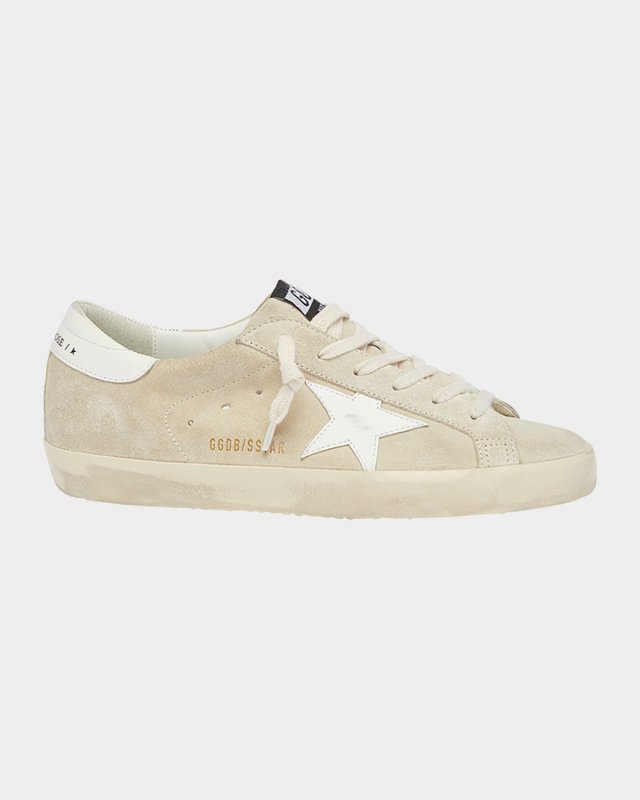 Superstar Mixed Leather Low-Top Sneakers